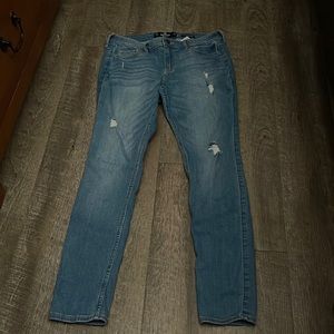 Womens Hollister Low Rise Super Skinny Jeans Size 9R